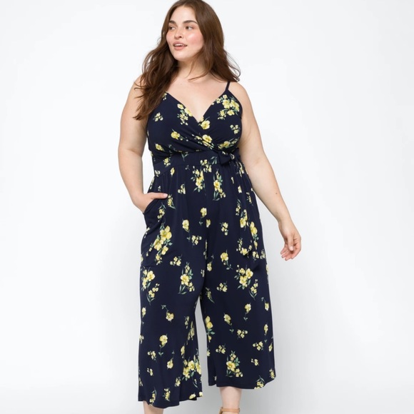 Kaileigh Pants - Stitch Fix Plus Size Kaileigh Rica Kit Crop Jumpsuit